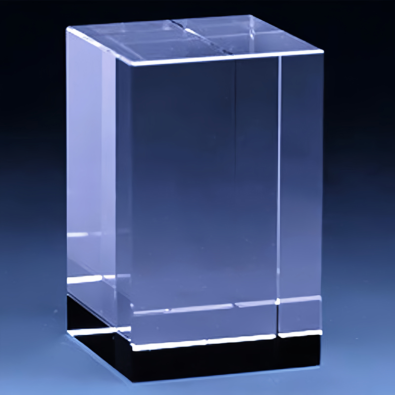Paper Weight Crystal - xTool 광학 K9 크리스탈 큐브 블랭크,