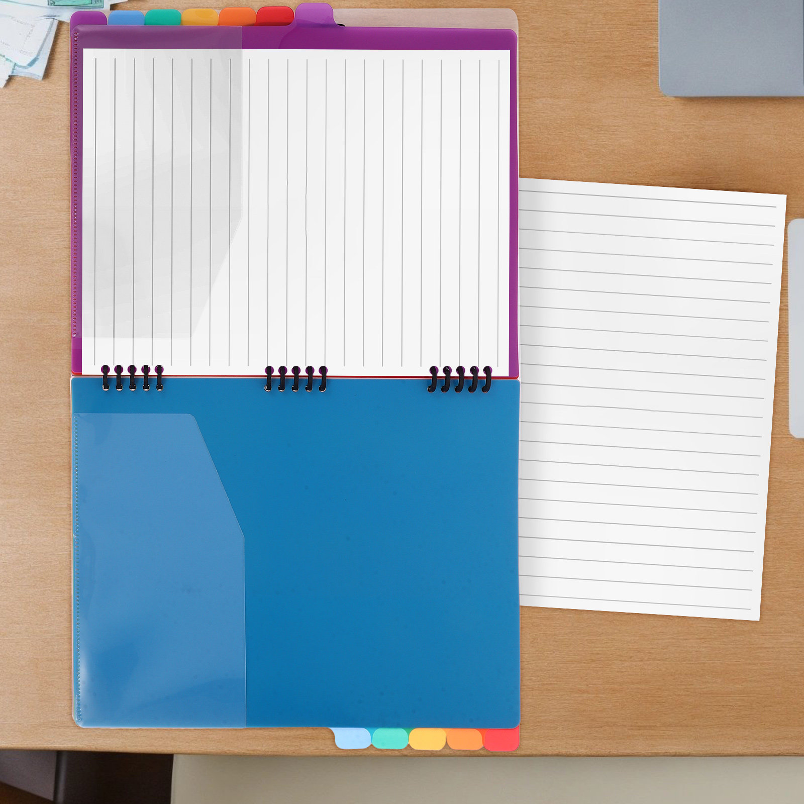 A4 문서 정리 폴더, 링 바인더 디바이더 탭 포함,  - Tab Divider A4 리뷰 및 가격