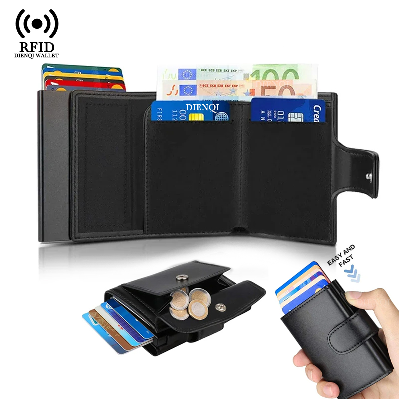 금속 명함 케이스 RFID 신용카드 홀더 블랙 트라이폴 - Index Card Holder 리뷰 및 가격