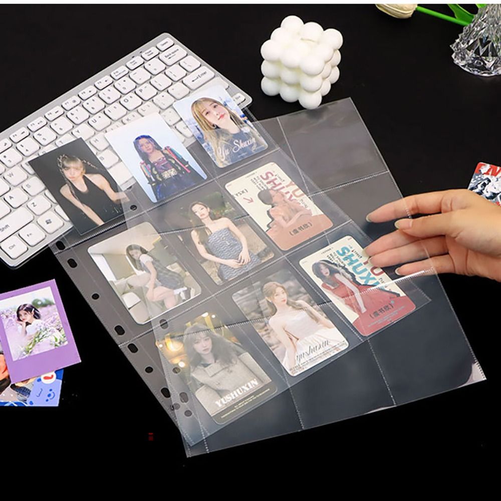 10개입 A4 K팝 바인더 시트 다중 포켓 슬리브 PP - Card Index Box 리뷰 및 가격