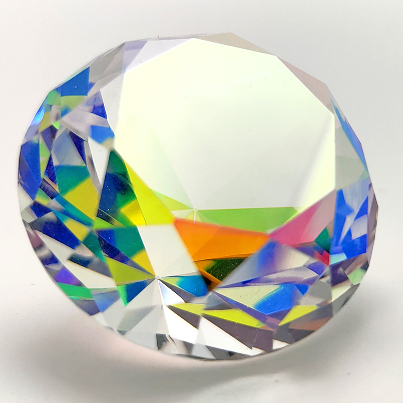 30-80mm AB 다채로운 K9 크리스탈 다이아몬드  - Paper Weight Crystal 리뷰 및 가격