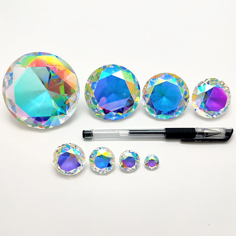 30-80mm AB 다채로운 K9 크리스탈 다이아몬드  - Paper Weight Crystal 리뷰 및 가격