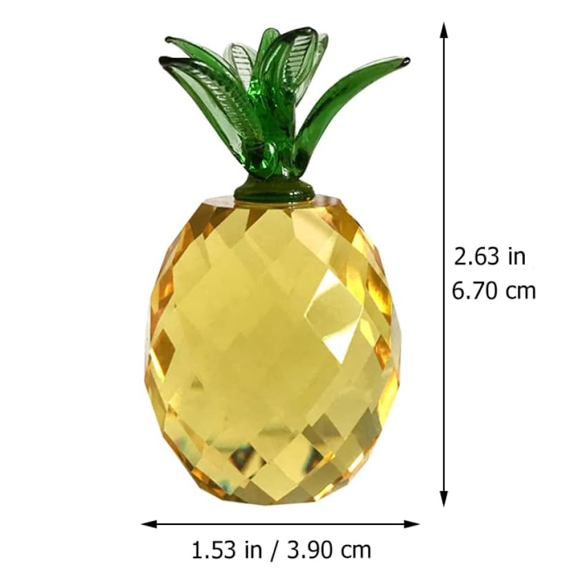 크리스탈 과일 페이퍼웨이트 다이아몬드 천연석 유리 공예 - Paper Weight Crystal 리뷰 및 가격